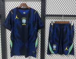 2026 Brazil away Kids Soccer jersey
